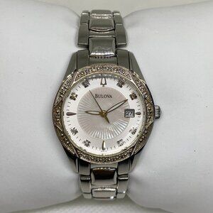 Bulova | Accessories | Bulova Womens Watch With Diamonds 